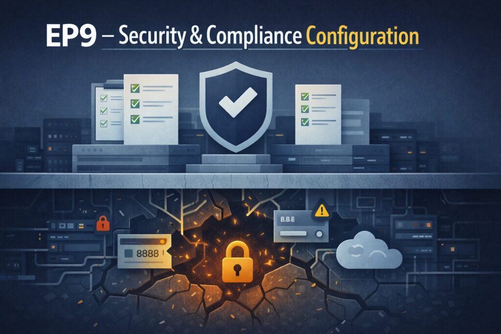 EP9 — Security & Compliance Configuration: ผ่าน Audit แต่ยังไม่ปลอดภัยจริง